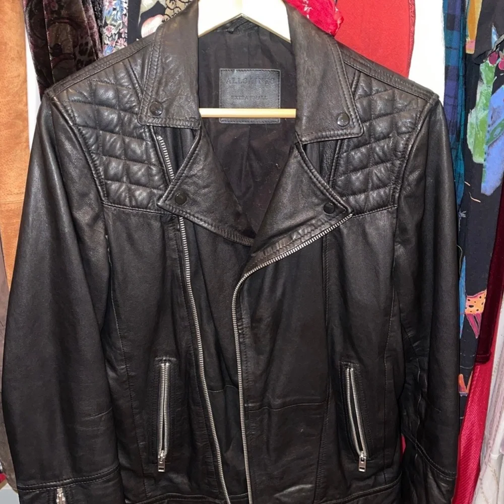 AllSaints leather jacket - Picture 1 of 2